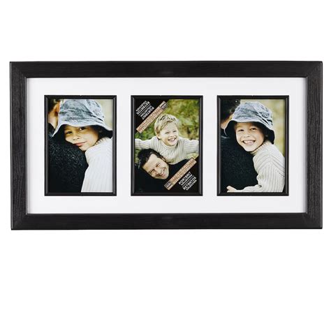 5x7 three opening picture frame